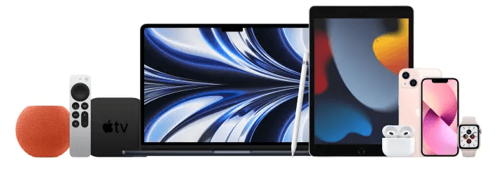 Apple devices available for service